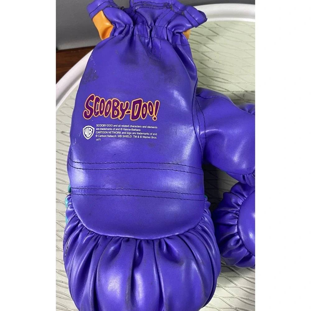 Warner Bros. RARE Scooby Doo Kids Boxing Gloves Cartoon‎ Network USED 13